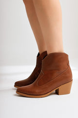 Caarina Taba Removable Ankle Boots