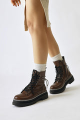 Dylan Brown Shiny Piping Wrist Accessory Boots