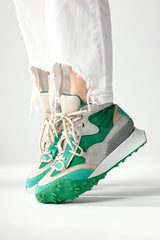 Gertrude Green Laced Sports Boots