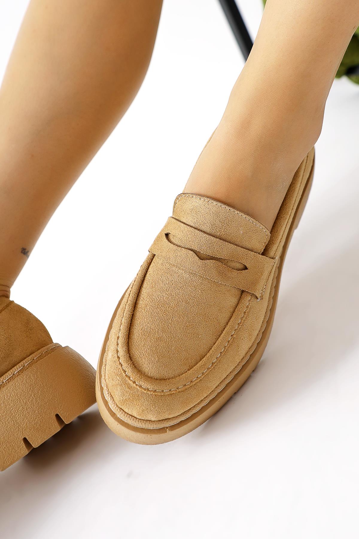 Lorenza Nud Suede Loafers