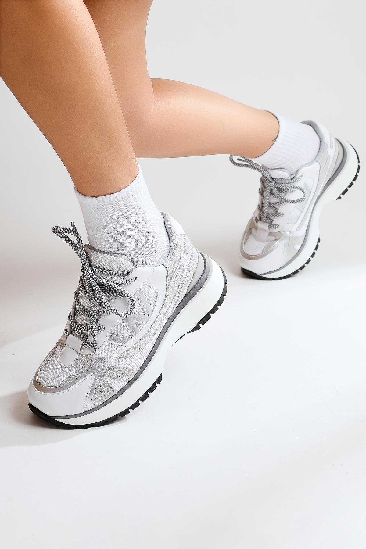 Maika White Sneakers Sports Shoes